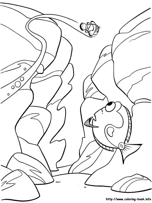 Finding Nemo coloring picture